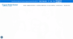 Desktop Screenshot of caguassmilecenter.com